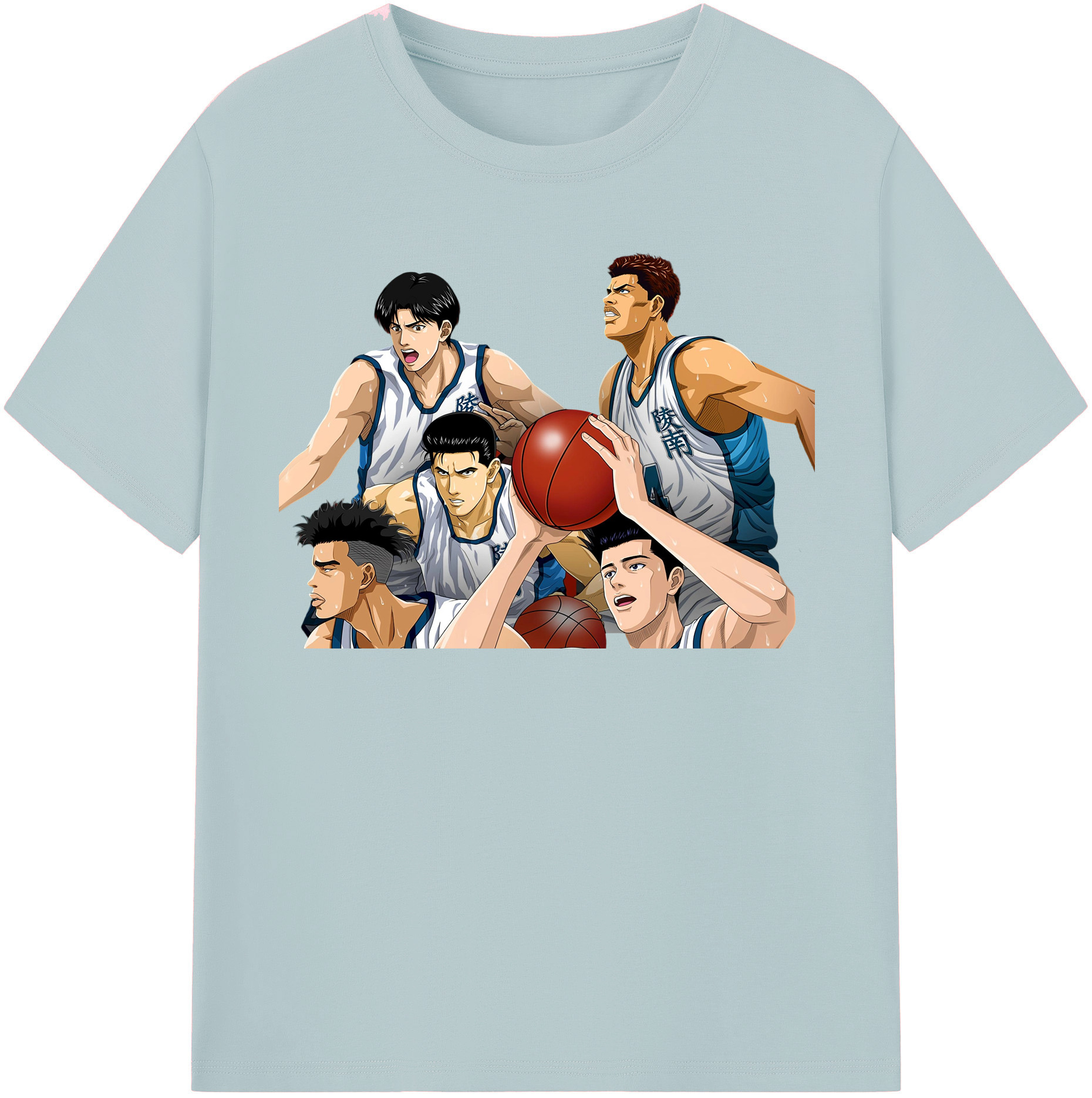 （画像用） SLAM DUNK／スラムダンク 綿100％半袖Tシャツ（フロントプリント）
